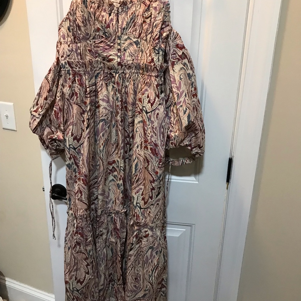 Anthropologie Multicolor Maxi Dress